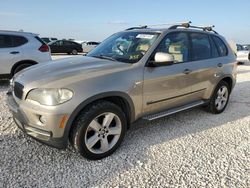 Salvage cars for sale from Copart Temple, TX: 2008 BMW X5 3.0I