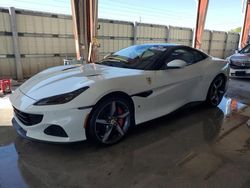 Salvage cars for sale at auction: 2022 Ferrari Portofino M