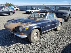 Salvage cars for sale at Reno, NV auction: 1971 Fiat Spider