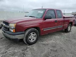 Chevrolet salvage cars for sale: 2004 Chevrolet Silverado C1500