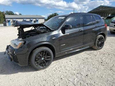 Salvage cars for sale from Copart Midway, FL: 2017 BMW X3 XDRIVE28I