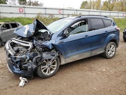 Vehiculos salvage en venta de Copart Davison, MI: 2018 Ford Escape SE