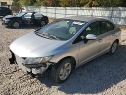 Salvage cars for sale at Knightdale, NC auction: 2017 Honda Civic LX