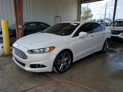 Salvage cars for sale at Riverview, FL auction: 2013 Ford Fusion Titanium