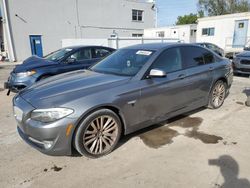 Salvage cars for sale at Opa Locka, FL auction: 2011 BMW 550 I