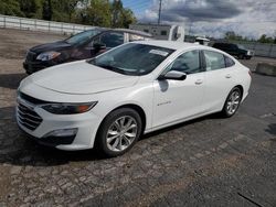 Chevrolet salvage cars for sale: 2021 Chevrolet Malibu LT