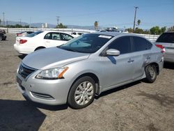 Salvage cars for sale at Colton, CA auction: 2015 Nissan Sentra S
