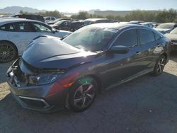 Salvage cars for sale at Las Vegas, NV auction: 2020 Honda Civic LX