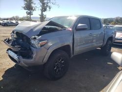 Salvage cars for sale from Copart San Martin, CA: 2021 Toyota Tacoma Double Cab