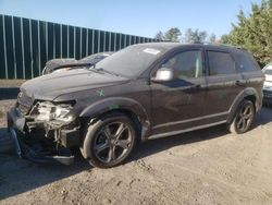 Salvage cars for sale from Copart Finksburg, MD: 2016 Dodge Journey Crossroad