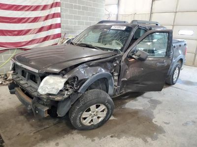 Salvage cars for sale from Copart Columbia, MO: 2007 Ford Explorer Sport Trac XLT
