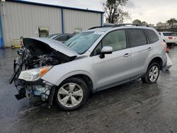 Salvage cars for sale at Tulsa, OK auction: 2016 Subaru Forester 2.5I Premium