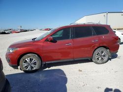 Salvage cars for sale from Copart Haslet, TX: 2017 Nissan Pathfinder S