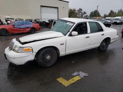 Salvage cars for sale from Copart Woodburn, OR: 1998 Ford Crown Victoria Police Interceptor