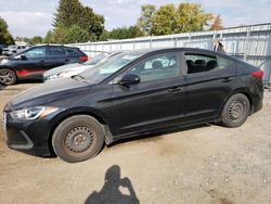Salvage cars for sale at Finksburg, MD auction: 2017 Hyundai Elantra SE