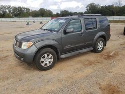 Salvage cars for sale at Theodore, AL auction: 2005 Nissan Pathfinder LE