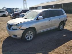 Vehiculos salvage en venta de Copart Phoenix, AZ: 2010 Toyota Highlander