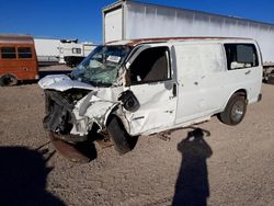 Salvage trucks for sale at Tucson, AZ auction: 2001 Chevrolet Express G2500