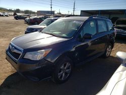 Salvage cars for sale at Colorado Springs, CO auction: 2015 Subaru Forester 2.5I