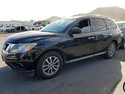 Nissan salvage cars for sale: 2015 Nissan Pathfinder S