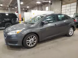 Salvage cars for sale at auction: 2017 Ford Focus SE