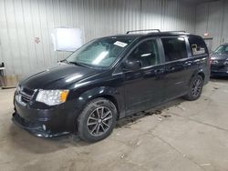 Salvage cars for sale at Franklin, WI auction: 2017 Dodge Grand Caravan SXT