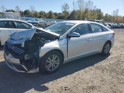 Salvage cars for sale from Copart Assonet, MA: 2017 Hyundai Sonata SE