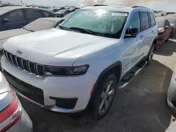 Flood-damaged cars for sale at auction: 2021 Jeep Grand Cherokee L Limited