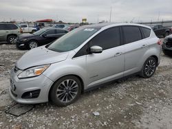 Salvage cars for sale at Cahokia Heights, IL auction: 2018 Ford C-MAX Titanium