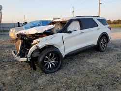 Salvage cars for sale at Tifton, GA auction: 2020 Ford Explorer ST