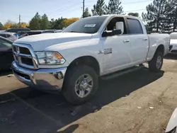 Salvage cars for sale at Denver, CO auction: 2018 Dodge RAM 2500 SLT