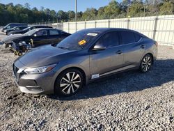 Salvage cars for sale at Ellenwood, GA auction: 2021 Nissan Sentra SV