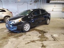 Salvage cars for sale at Wheeling, IL auction: 2014 KIA Rio LX