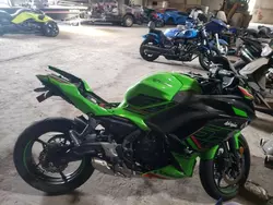 Salvage cars for sale from Copart Chalfont, PA: 2023 Kawasaki EX650 R