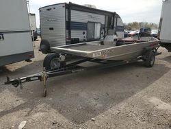 Salvage boats for sale at Bridgeton, MO auction: 2016 Blazer Boats Inc Boat With Trailer