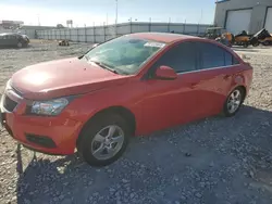 Chevrolet salvage cars for sale: 2014 Chevrolet Cruze LT