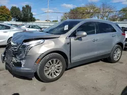 Salvage cars for sale from Copart Moraine, OH: 2017 Cadillac XT5 Luxury