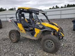 Salvage motorcycles for sale at Windham, ME auction: 2014 Can-Am Maverick 1000R X RS