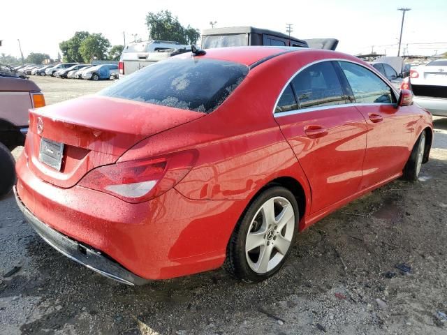 2018 Mercedes-Benz CLA 250