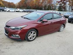 Carros salvage a la venta en subasta: 2016 Chevrolet Cruze LT