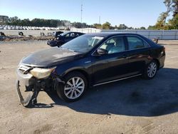 Salvage cars for sale at Dunn, NC auction: 2012 Toyota Camry Hybrid