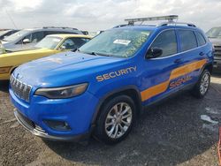 Salvage cars for sale at Riverview, FL auction: 2019 Jeep Cherokee Latitude