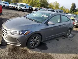 Hyundai Elantra sel Vehiculos salvage en venta: 2018 Hyundai Elantra SEL