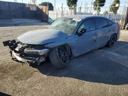 Salvage cars for sale at Wilmington, CA auction: 2024 Honda Civic Sport