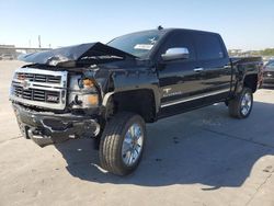 Salvage cars for sale at Grand Prairie, TX auction: 2014 Chevrolet Silverado K1500 LTZ