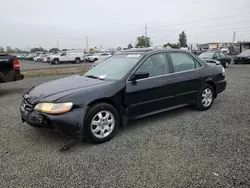 Salvage cars for sale at Eugene, OR auction: 2001 Honda Accord EX