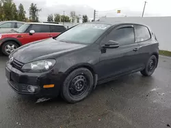 Salvage cars for sale at Portland, OR auction: 2013 Volkswagen Golf