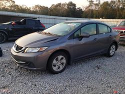 Salvage cars for sale at Augusta, GA auction: 2015 Honda Civic LX