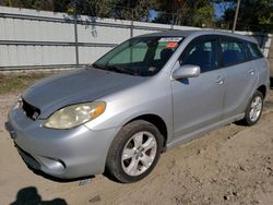 Salvage cars for sale at Hampton, VA auction: 2005 Toyota Corolla Matrix Base