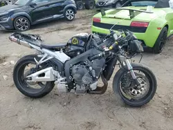 Salvage motorcycles for sale at Riverview, FL auction: 2012 Honda CBR600 RR